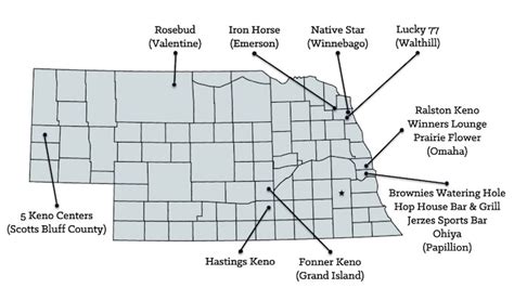 casinos in nebraska map|Iba pa.